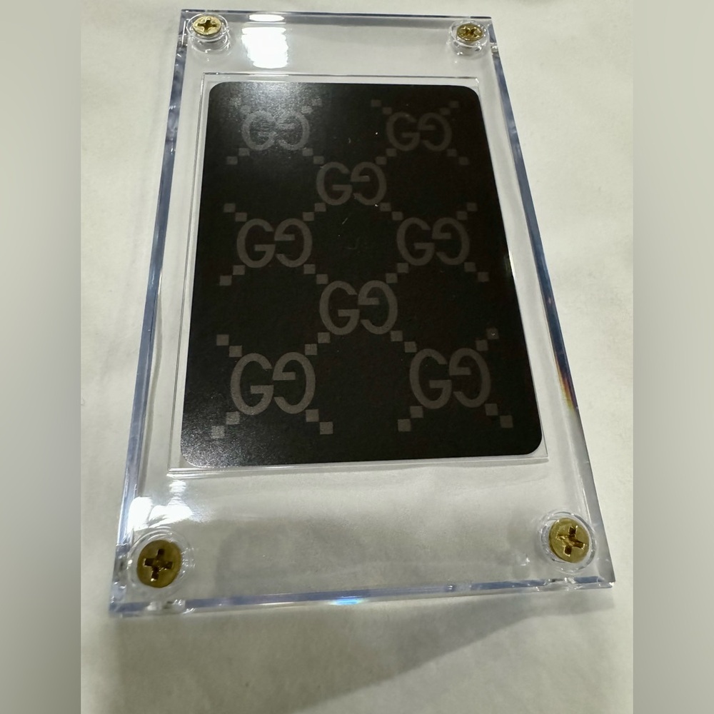✨Gucci Playing Card in Case✨